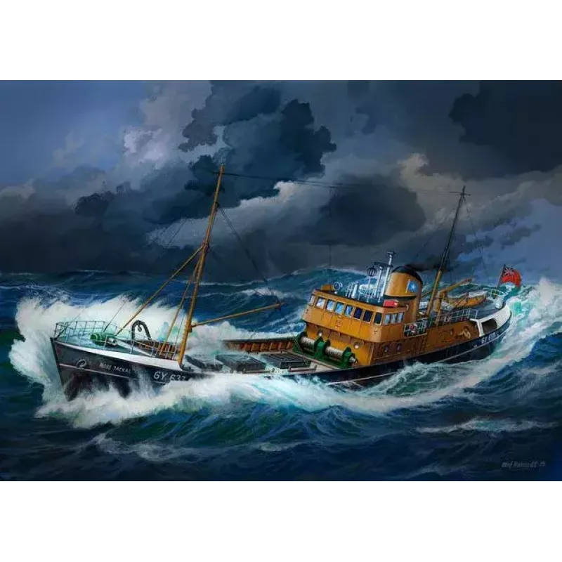 Fishing vessel model Revell North Sea Trawler