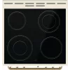 Gorenje GECS6B70CLI Brīvi stāvoša plīts Keramikas virsma Bēša