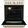 Gorenje GECS6B70CLI Brīvi stāvoša plīts Keramikas virsma Bēša