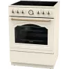 Gorenje GECS6B70CLI Brīvi stāvoša plīts Keramikas virsma Bēša