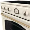Gorenje GECS6B70CLI Brīvi stāvoša plīts Keramikas virsma Bēša