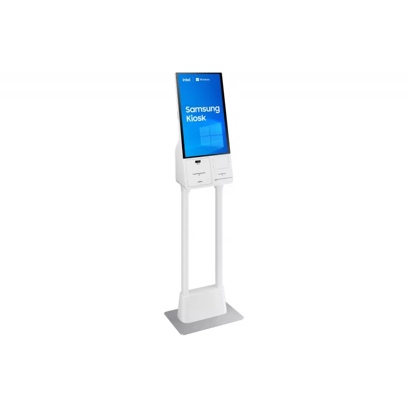 Samsung KM24C-C Kioska dizains 61 cm (24 collu) LED 250 cd/m² Full HD Balts Skārienekrāns Iebūvēts procesors Windows 10 IoT Enterprise 16/7