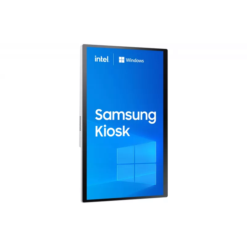 Samsung KM24C-C Kioska dizains 61 cm (24 collu) LED 250 cd/m² Full HD Balts Skārienekrāns Iebūvēts procesors Windows 10 IoT Enterprise 16/7