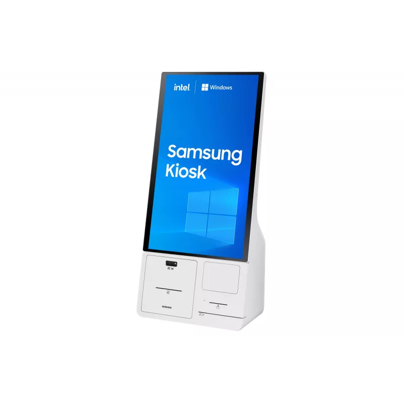 Samsung KM24C-C Kioska dizains 61 cm (24 collu) LED 250 cd/m² Full HD Balts Skārienekrāns Iebūvēts procesors Windows 10 IoT Enterprise 16/7