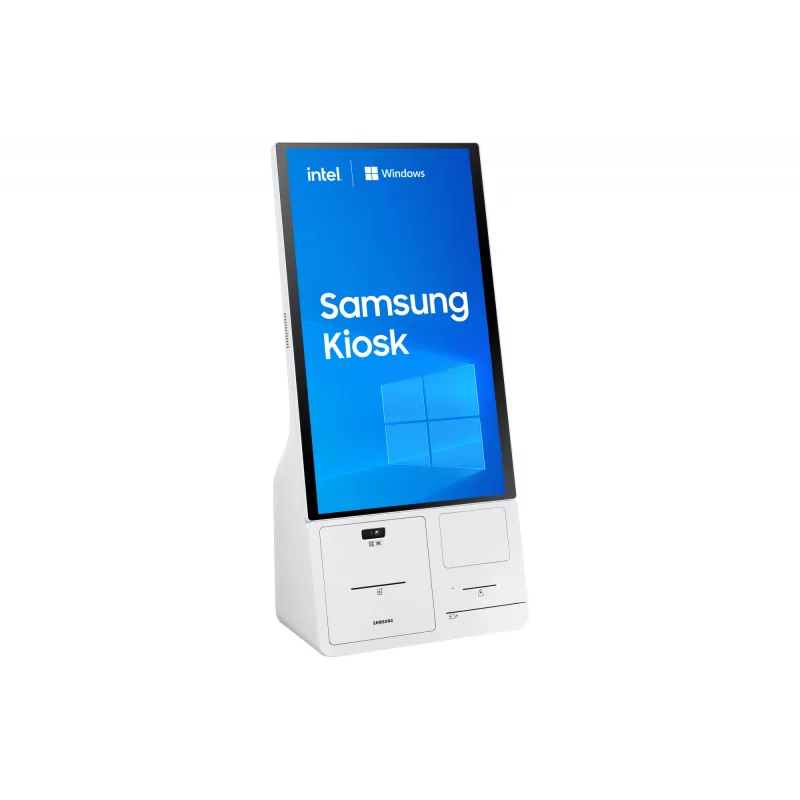 Samsung KM24C-C Kioska dizains 61 cm (24 collu) LED 250 cd/m² Full HD Balts Skārienekrāns Iebūvēts procesors Windows 10 IoT Enterprise 16/7