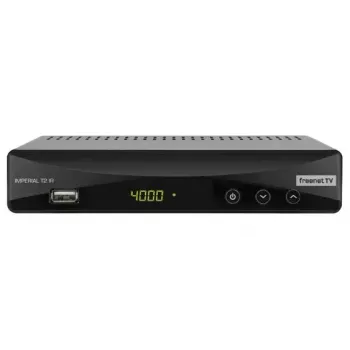 Digitālais uztvērējs DigitalBox IMPERIAL T2 IR melns