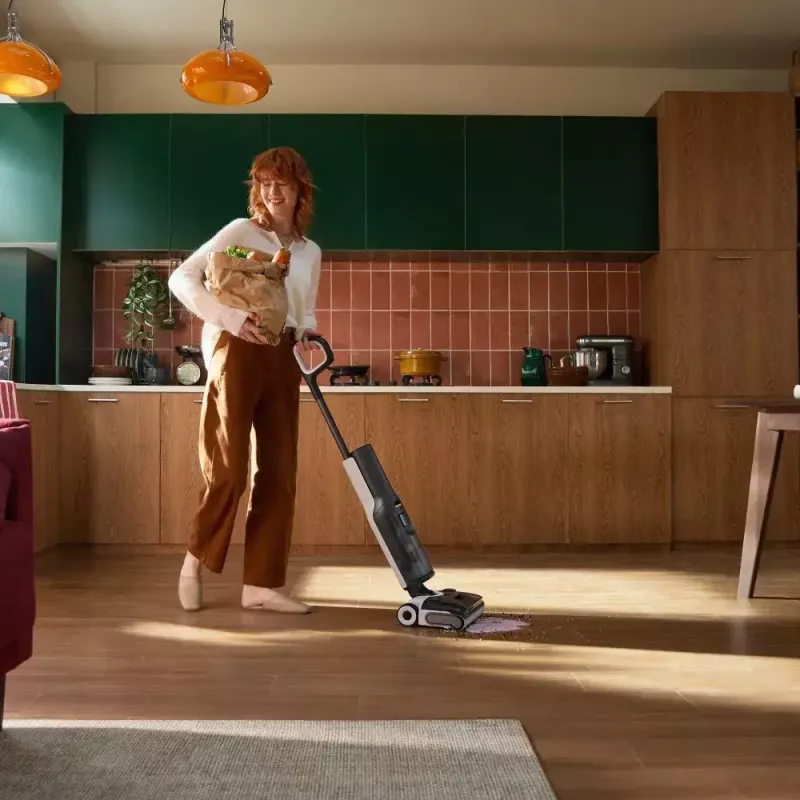 Roborock F25 ACE Elektriskais mops, ar akumulatoru, Sausā tīrīšana, Melns, Balts, 4 Ah