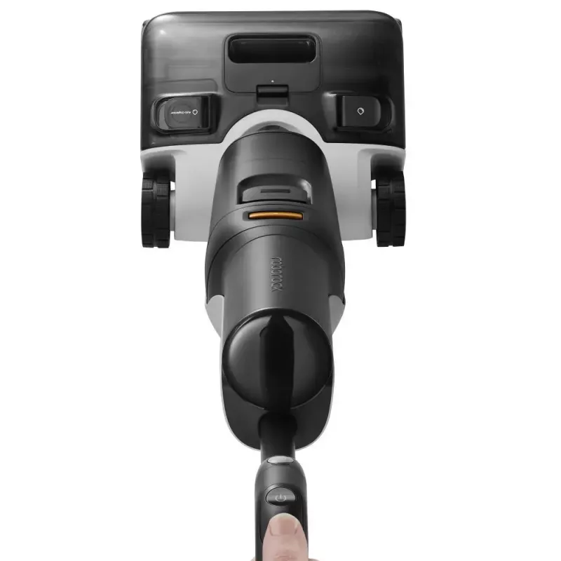 Roborock F25 ACE Elektriskais mops, ar akumulatoru, Sausā tīrīšana, Melns, Balts, 4 Ah