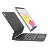 Tastatūra Belkin BBZ002de-V3 QWERTZ vācu Bluetooth melna skārienpaliktnis