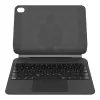 Tastatūra Belkin BBZ002de-V3 QWERTZ vācu Bluetooth melna skārienpaliktnis
