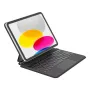 Tastatūra Belkin BBZ002de-V3 QWERTZ vācu Bluetooth melna skārienpaliktnis