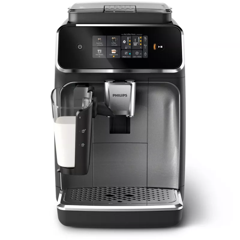 Philips Series 2300 EP2339/40 LatteGo automātiskā espreso kafijas automāts, Black Panthera/Chrome