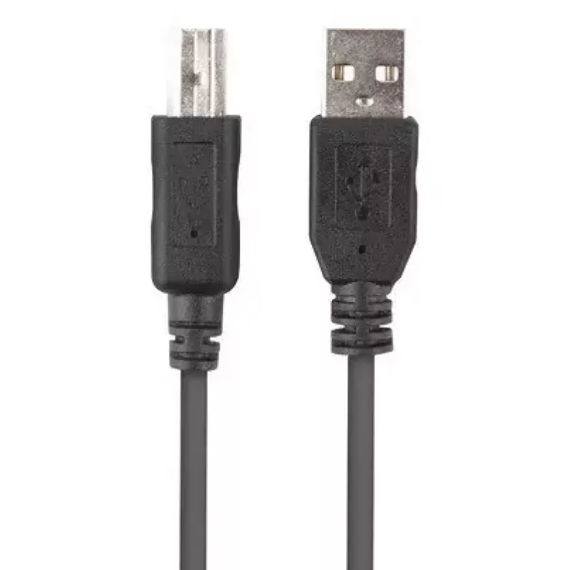 USB 2.0 kabelis LANBERG CA-USBA-15CU-0030-BK, USB A uz USB B, 3 m, melns