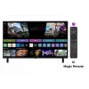 LG QNED AI 86QNED85A3C TV 2.18 m (86 collu) 4K Ultra HD viedais televizors Wi-Fi melns
