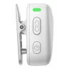 Bezvadu mikrofonu raidītājs ar piespraudi DJI CP.RN.00000430.01 — 100–20000 Hz, 3,87 V baterija, līdz 11,5 h, balts, 26,1×26,6×16 mm