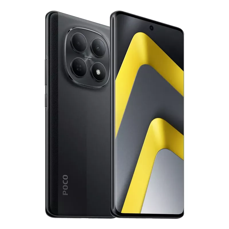 POCO M8 5G 17,2 cm (6,77 collu) hibrīds divu SIM kartu USB Type-C 8 GB 256 GB 5520 mAh Melns