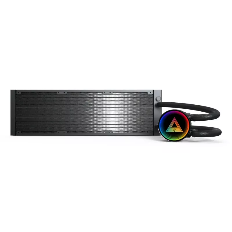 Montech LightFlow ARGB 360 Processor All-in-one liquid cooler 12 cm Melns 1 gab.
