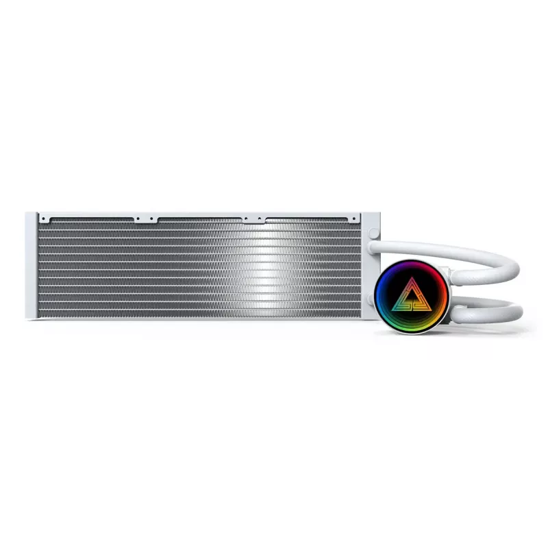 Montech LightFlow ARGB 360 procesora universāls šķidruma dzesētājs 12 cm balts 1 gab.