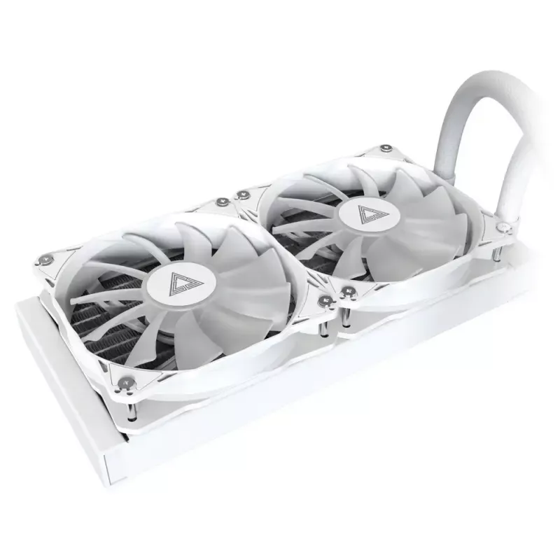 Montech LightFlow ARGB 360 procesora universāls šķidruma dzesētājs 12 cm balts 1 gab.