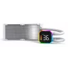 Montech HyperFlow Digital 240 procesora universālais šķidruma dzesētājs 12 cm Balts 1 gab.