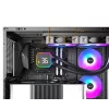 Montech HyperFlow Digital 240 procesora universālais šķidruma dzesētājs 12 cm Balts 1 gab.