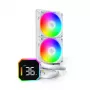Montech HyperFlow Digital 240 procesora universālais šķidruma dzesētājs 12 cm Balts 1 gab.