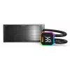 Montech HyperFlow Digital 240 procesora daudzfunkcionālais šķidruma dzesētājs 12 cm Melns 1 gab.