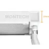 Montech HyperFlow Digital 240 procesora daudzfunkcionālais šķidruma dzesētājs 12 cm Melns 1 gab.