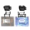Montech HyperFlow Digital 240 procesora daudzfunkcionālais šķidruma dzesētājs 12 cm Melns 1 gab.