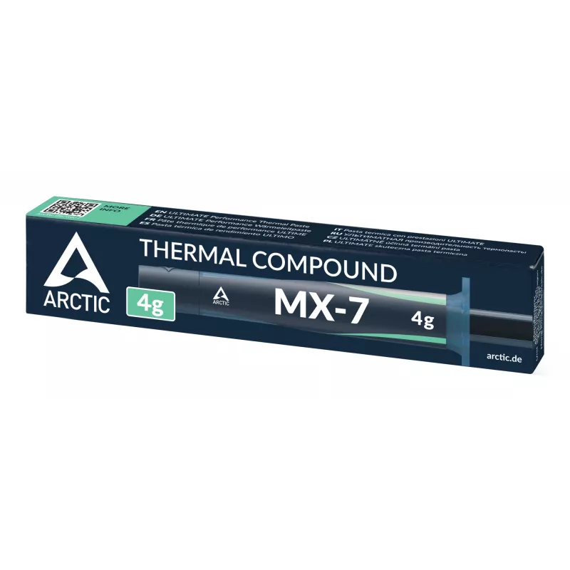ARCTIC MX-7 - ULTIMATE veiktspējas termopasta, Termopasta, 2.9 g/cm³, Pelēks, 35.000 - 38.000, -50 - 250 °C, 4 g