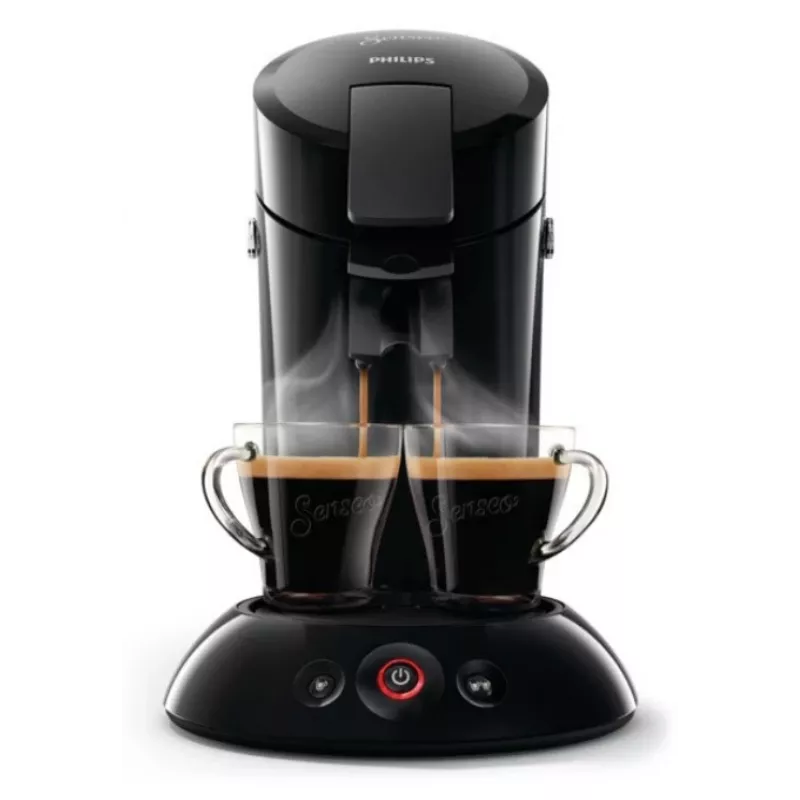 Kafijas automāts, izmantojot kafijas pākstis, Philips Senseo HD6553/67 0.7L 2 krūzes 1450W Melns