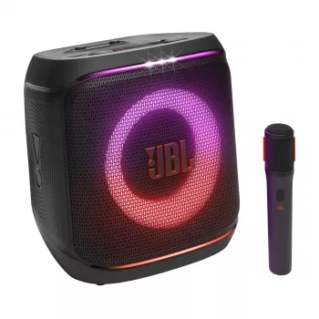 Mono portatīvais skaļrunis JBL Encore 2 Mono melns — 100 W, izturīgs pret šļakatām, Bluetooth un vadu savienojums