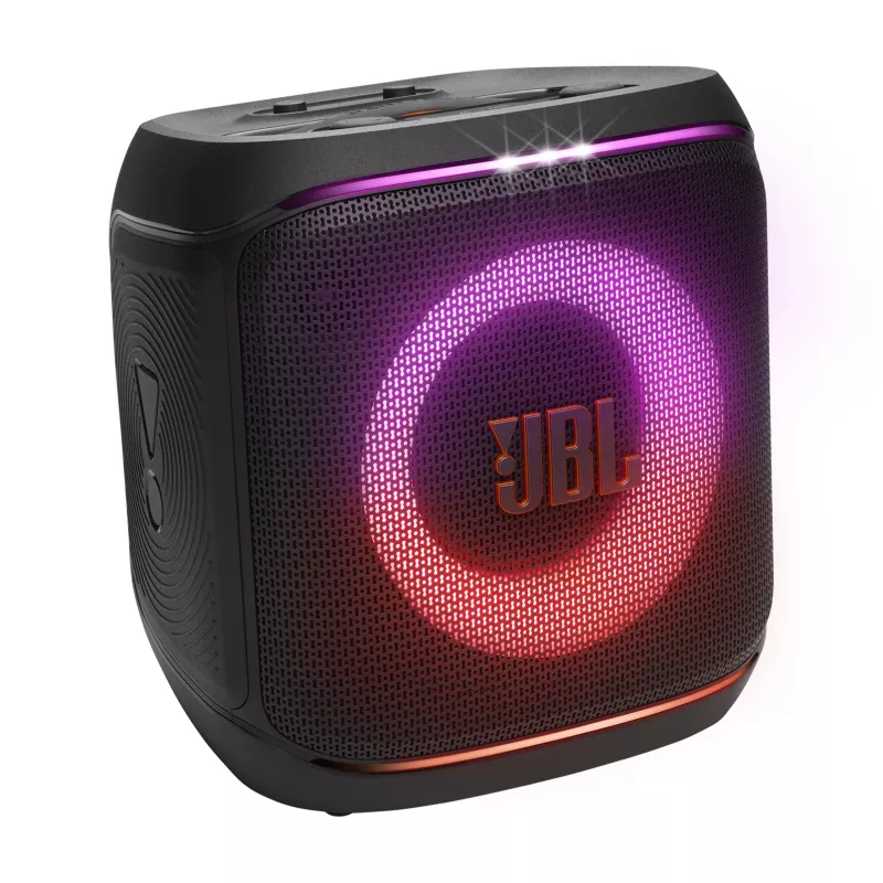 Mono portatīvais skaļrunis JBL Encore 2 Mono melns — 100 W, izturīgs pret šļakatām, Bluetooth un vadu savienojums