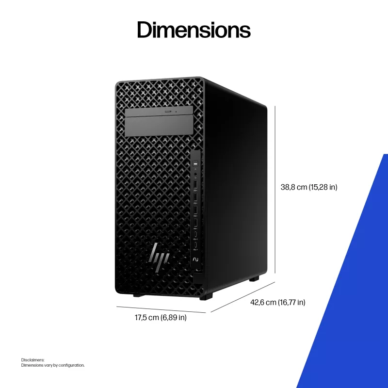 Datordators HP Z2 G1i Workstation Tower Ultra 9-285K 64GB 1TB SSD NVIDIA Windows 11 Pro