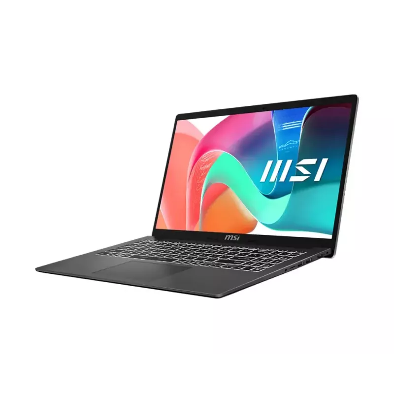 Klēpjdators MSI Modern 15 F13MG-471NL — 15,6 collu Full HD, Intel Core i5-1334U, 16 GB RAM, 512 GB SSD, Intel Iris Xe, Windows 11 Home, pelēks