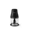 Elektriskais pārtikas smalcinātājs Philips HR1501/00 1 L 450 W Melns 5000 RPM plastmasas trauks nerūsējošā tērauda asmens 220-240V 50-60Hz