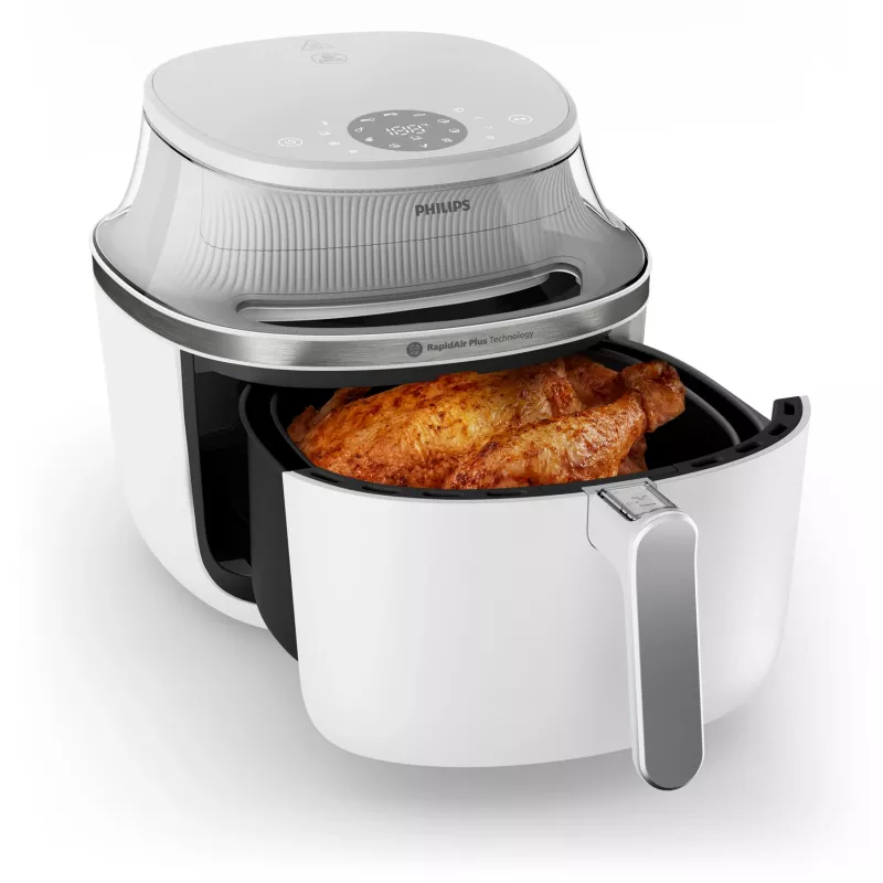 Karstā gaisa fritieris Philips 3000 sērija NA331/10 — 6.2 L, 1700 W, skārienjutīgs LED, brīvstāvošs