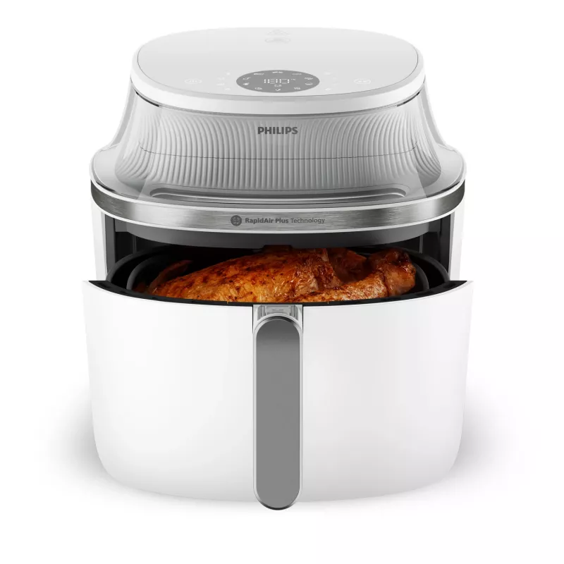 Karstā gaisa fritieris Philips 3000 sērija NA331/10 — 6.2 L, 1700 W, skārienjutīgs LED, brīvstāvošs