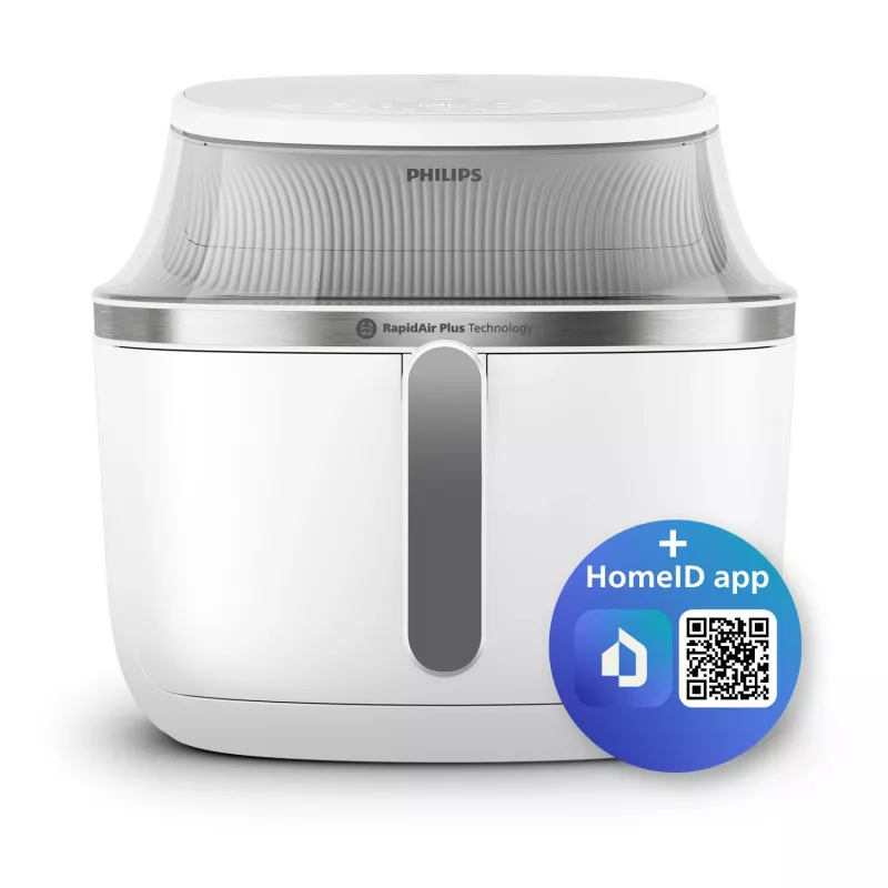 Karstā gaisa fritieris Philips 3000 sērija NA331/10 — 6.2 L, 1700 W, skārienjutīgs LED, brīvstāvošs