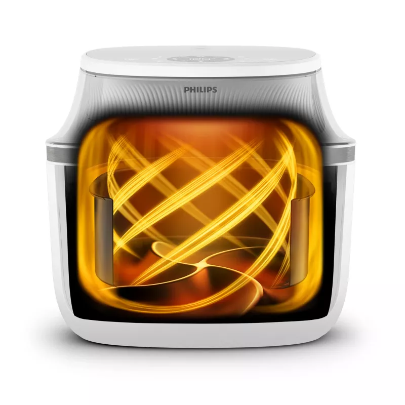 Karstā gaisa fritieris Philips 3000 sērija NA331/10 — 6.2 L, 1700 W, skārienjutīgs LED, brīvstāvošs