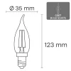 LED spuldze VISIONAL VS-B-7 6W, 840 lm, 3000K