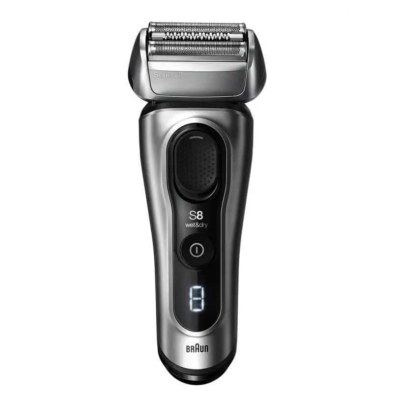Elektriskais skuveklis BRAUN Series 8 8567cc System wet & dry ar uzlādes/tīrīšanas staciju