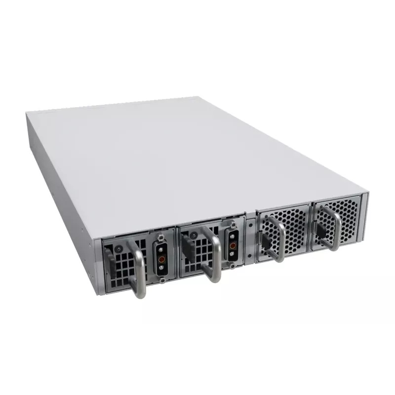 Tīkla slēdzis MikroTik CRS804-4DDQ-HRM — 10G Ethernet RJ-45 2 porti, konsole RJ-45, pelēks