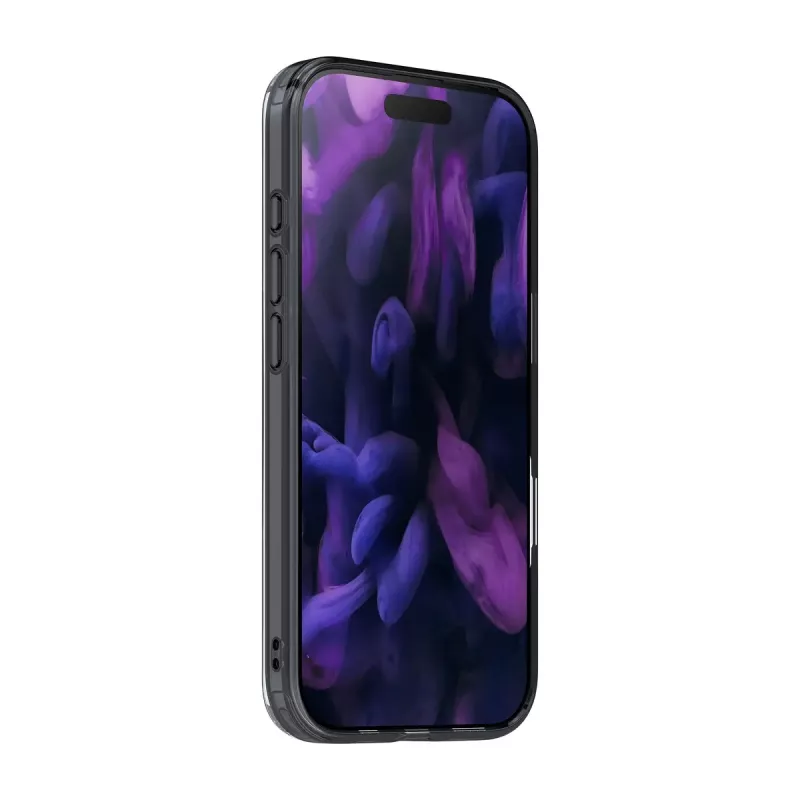 Vāciņš LAUT CRYSTAL FLURO iPhone 17 16 cm Melns