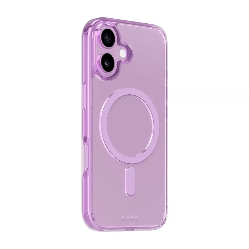 Cover LAUT CRYSTAL FLURO iPhone 17 Gaiši rozā 16 cm (6,3 collas)