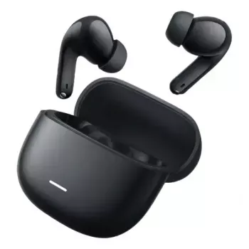 TWS ievietojamais austiņu komplekts Xiaomi REDMI Buds 8 Lite — Bluetooth, USB-C, 20–20000 Hz, 10 m diapazons, melns