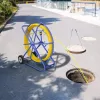 Extralink Pilot kabeļu ievilkšanas stienis, 8mm x 200m, stikla šķiedras FRP