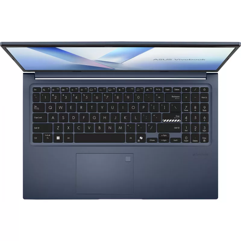 Portatīvais dators ASUS Vivobook 15 M1502NAQ-BQ034W — AMD Ryzen 5 150, 15,6 collu FHD, 16 GB DDR5, 512 GB SSD, Radeon 660M, Windows 11 Home, zils