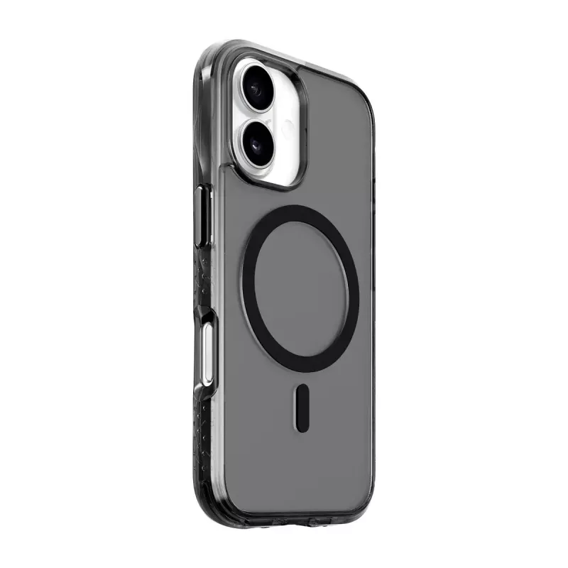 Vāciņš LAUT CRYSTAL MATTER iPhone 17 16 cm Melns Caurspīdīgs