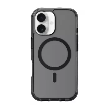 Vāciņš LAUT CRYSTAL MATTER iPhone 17 16 cm Melns Caurspīdīgs